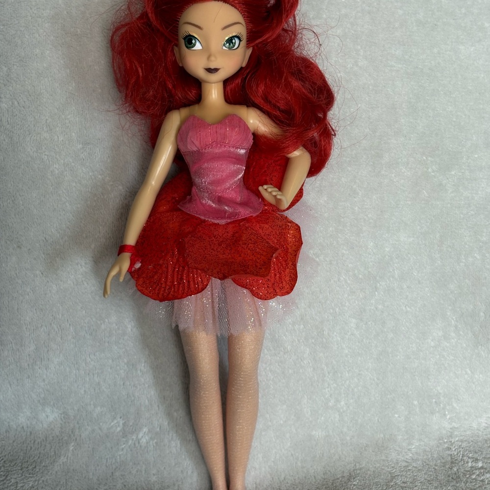 Rosetta Pixie Hollow Disney Store Fairy Tinker Bell Friend Doll NO WINGS 11”